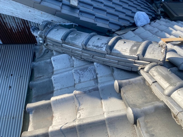 20250225　稲美町　S様　棟積み直しbefore